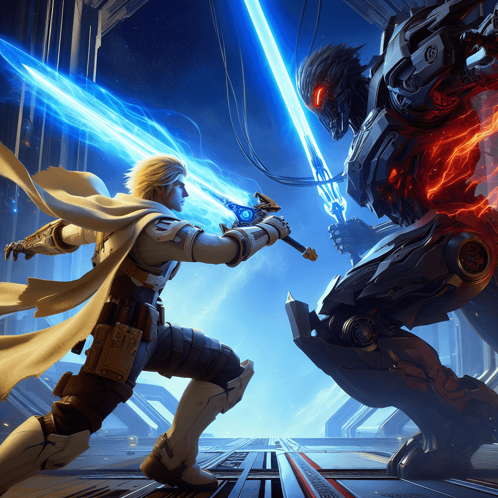 Jedi battle